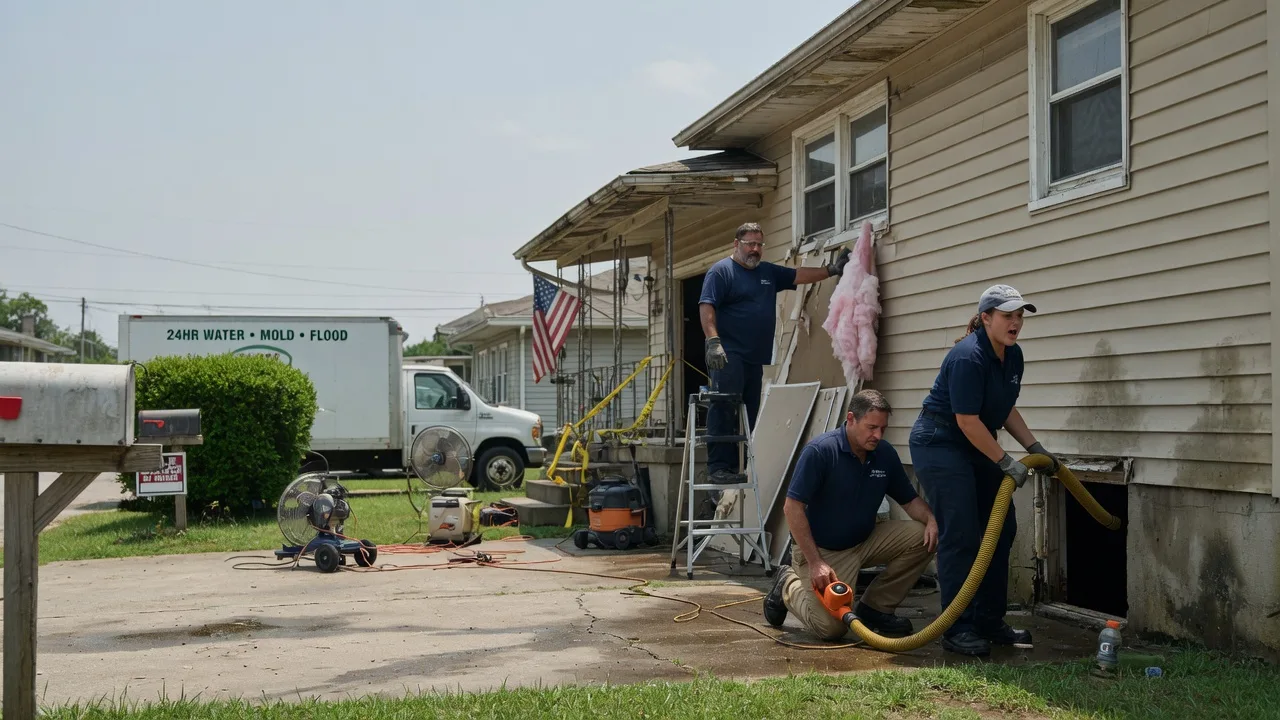 Water Damage Repair in Morris, OK near me